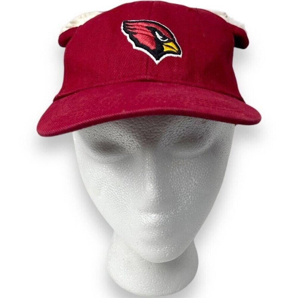 Arizona Cardinals Youth Hat Red Fuzzy Ears Adjustable‎ Cap NFL Team Apparel